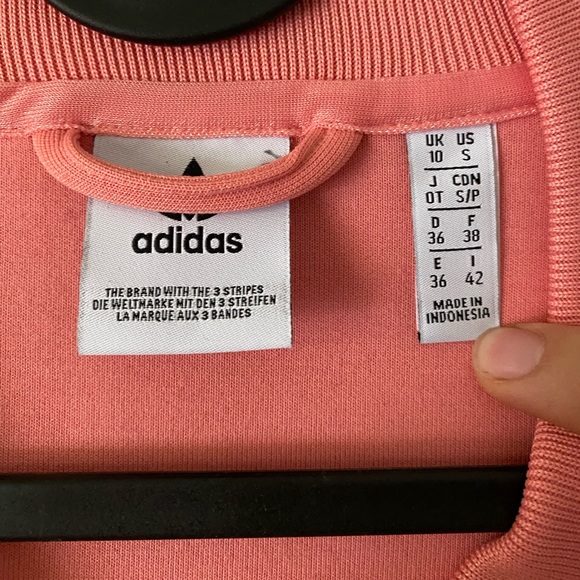 Adidas Long Sleeve Zip Up Track Top - Picture 5 of 5